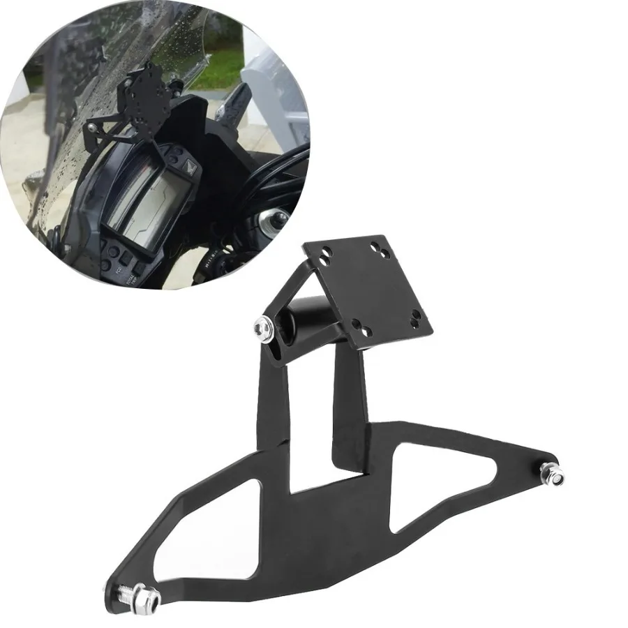 

Motorbike Mobile Phone Charging Navigation Holder for HONDA VFR1200X Crosstourer 2012-2017 Motorcycle Recorder Support Rod Parts