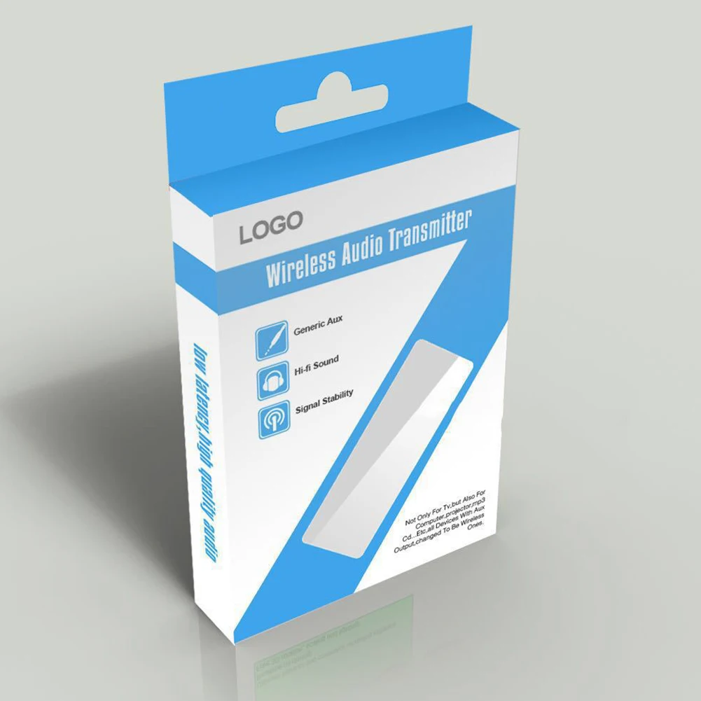 Беспроводной аудиоадаптер Bluetooth-совместимый передатчик 4.2, компьютерный ТВ-передатчик, AUX USB, автомобильный BT-конвертер, автомобильные аксессуары