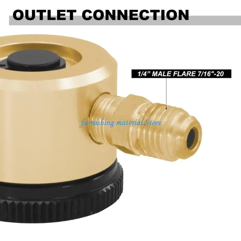 Y5GD Copper Nitrogen Purge Regulator Suitable For Durability With Easy Installation And Leak Prevention For Lab Applications