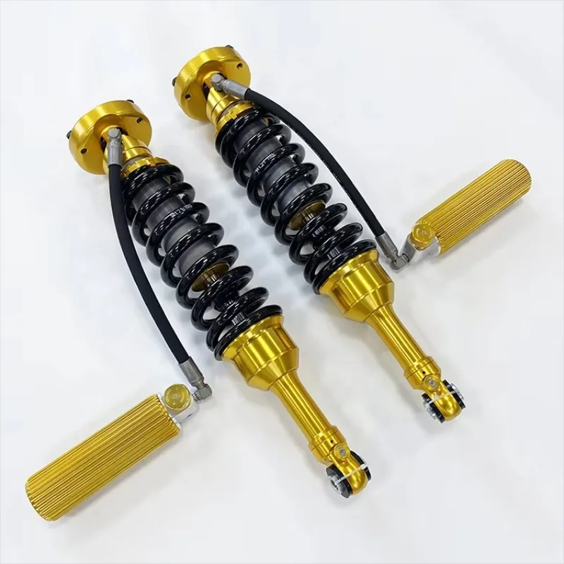 

2025 Increased 3 Inches Compression 12 Sections Adjustable With Rebound 6 Sections Of Nitrogen Shock Absorption For FJ