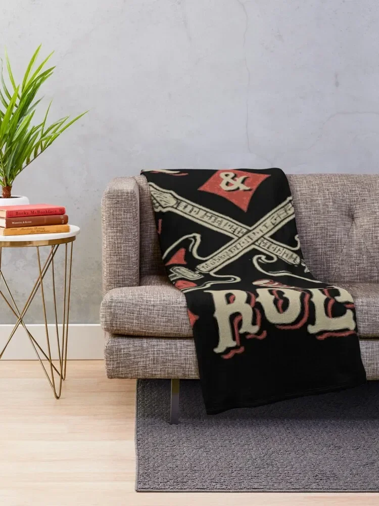 Rock N Roll Classic Throw Blanket for babies Sofas christmas gifts Blankets