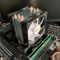 X99 CPU Air Cooler 2/4 Heat Pipes 3PIN/4PIN Quiet CPU RGB Cooling Fan For Intel LGA 775 1366 1151 1155 1200 1700 2011 AM4 AM5 4