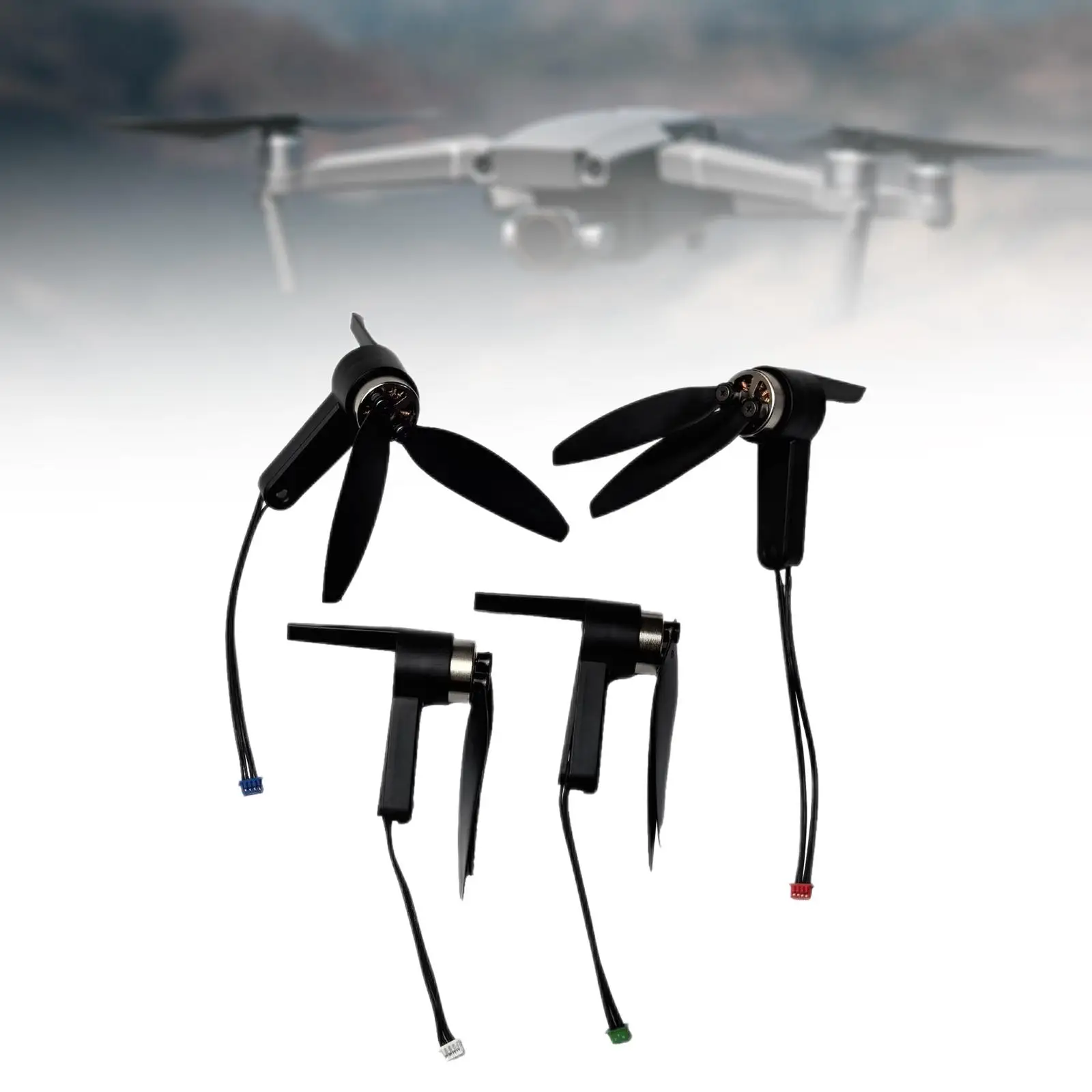 

4 Pieces Drone Motor Arm Set Front and Rear Assembly for S99 Replaces Drone