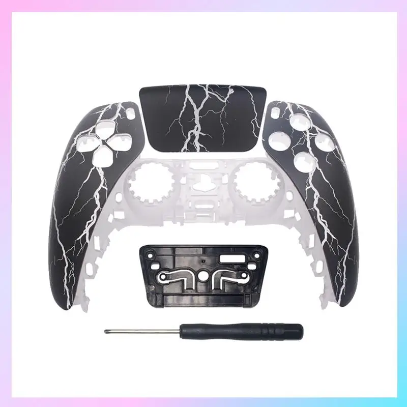

AB25-для PS5 Elite Геймпад BDM-010 1Rd Тип кожи Передняя крышка Сменная верхняя крышка Геймпада Сменная ремонтная часть Аксессуары, B