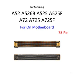 2PCS/Lot For Samsung A52 A525 A525F A526 A526B A72 A725 A725F LCD Display Screen FPC Connector Port On Mainboard / Flex Cable