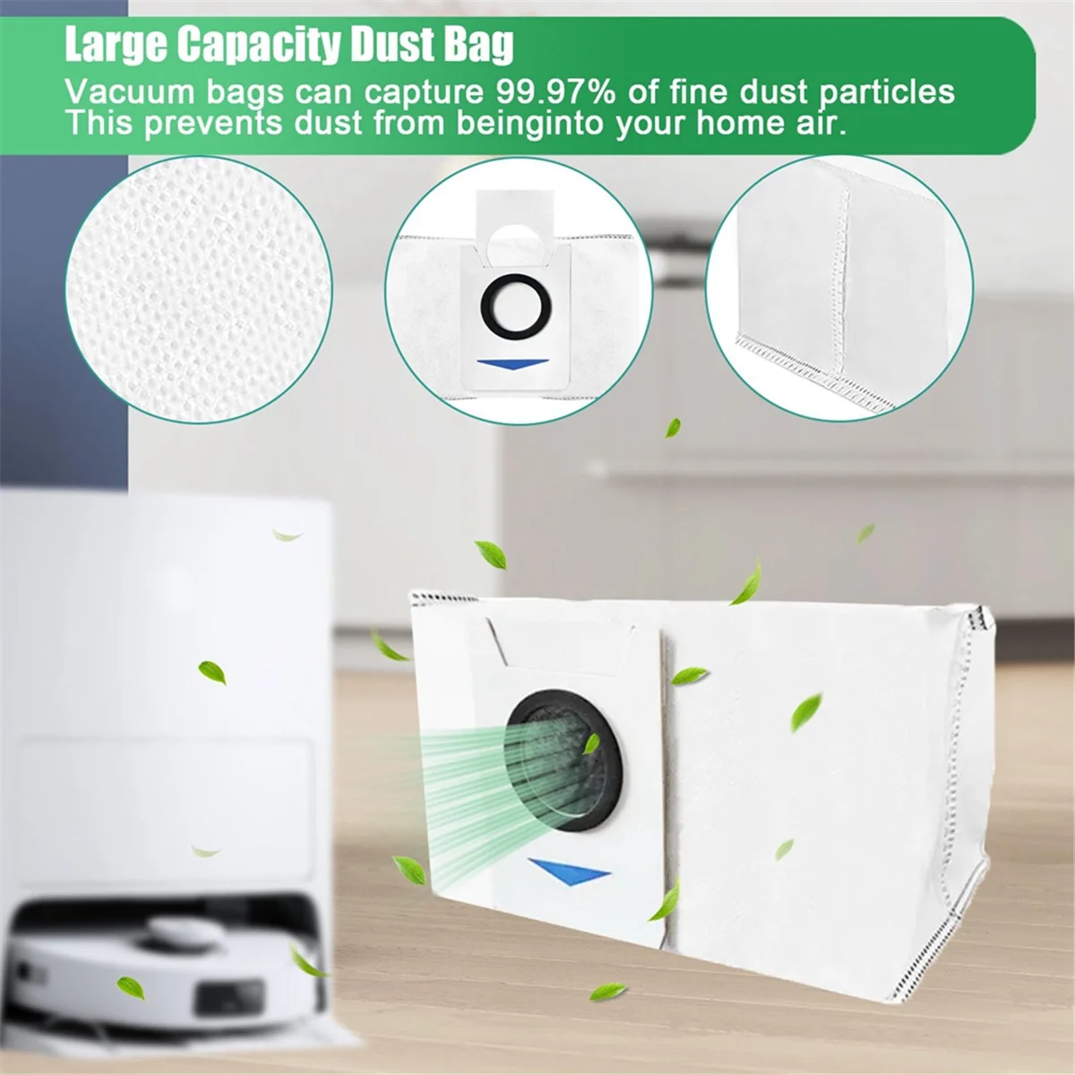 T20 Omni / T20 /T20 Max /T20 Pro, 메인 브러시, Hepa 필터, 먼지 봉투용 FZFZ 진공 청소기 액세서리