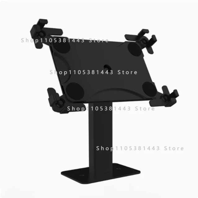 360° Rotatable POS Mount for 9.7-13" Tablets Anti-Theft Metal Tablet Stand