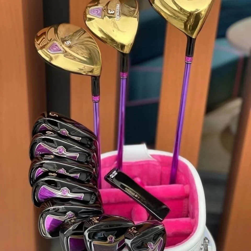 Полный набор для гольфа Majesty, железный набор для гольф-клуба, женский карбоновый корпус стержня, полный набор серии P9, полный набор без сумки Полный набор для гольфа Majesty, железный набор для гольф-клуба, женский карбоновый корпус стержня, полный набор серии P9, полный набор без сумки