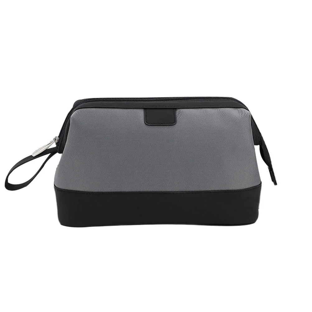 

1Pcs Waterproof Nylon Pouch Durable Travel Toiletry Bag for Men Women Multi-Compartment Makeup Storage Zipper Pouch