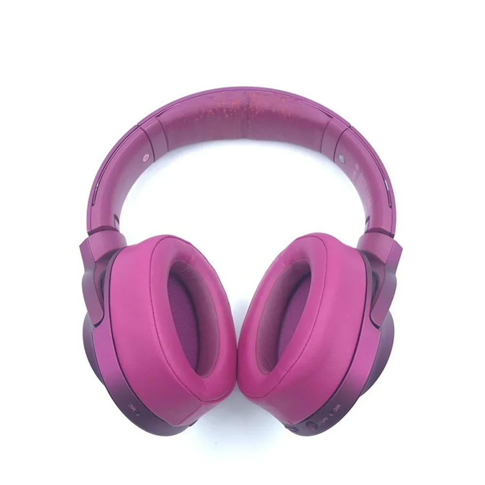 

NUNUVV Replacement Softer Protein Leather Ear Pads Cushions for Sony MDR-100ABN WH-H900N Headphone Earpads repair parts 12.11