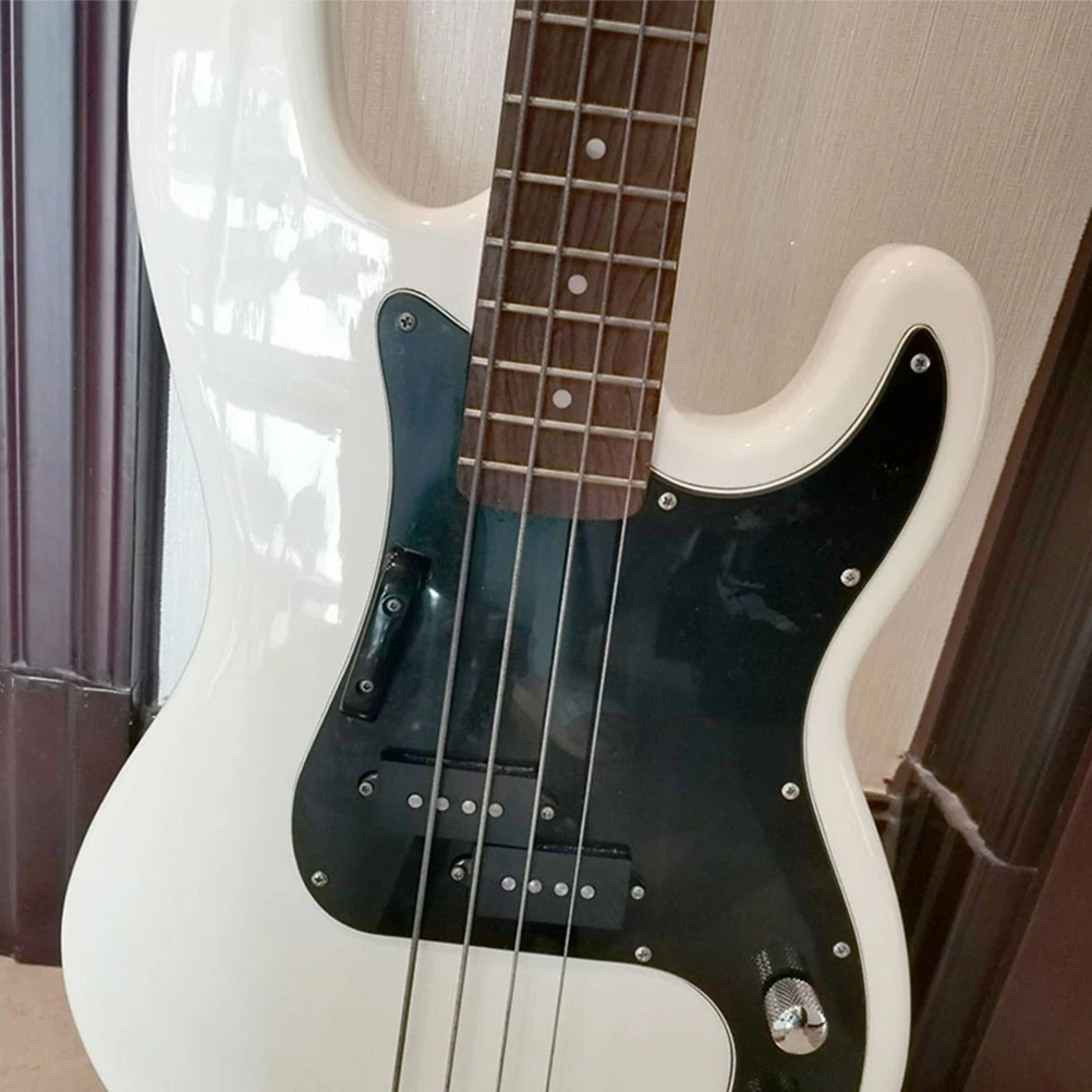 

2 Sets Bass Thumb Rest Durable Soft Guitar Mounting Screw Accessory for Bass Parts Practical Instrument Hand Protection