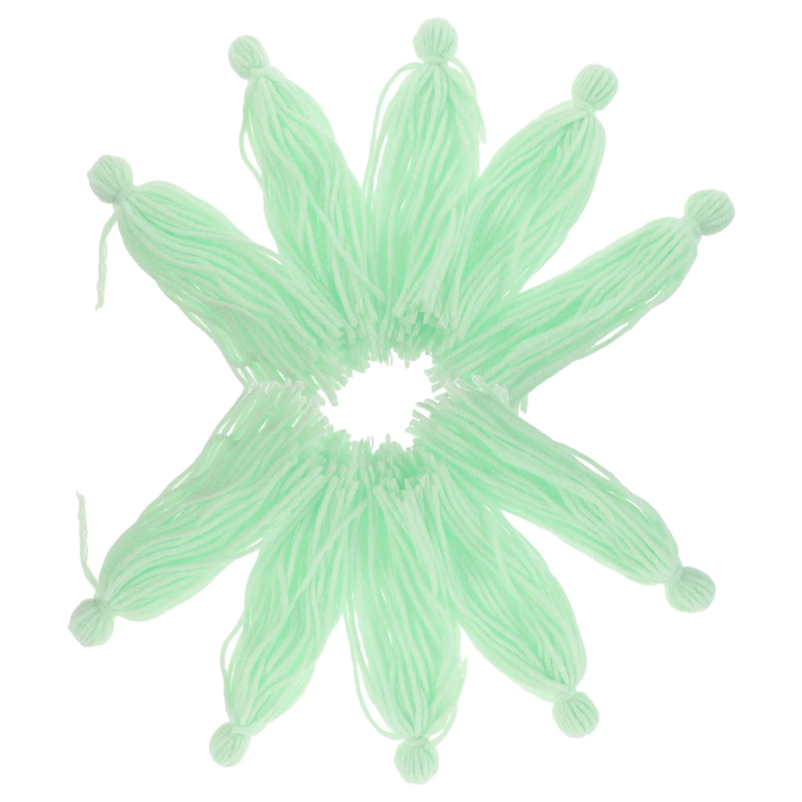 

10Pcs Fish Breeding Mop Olive Green Floating Spawning Tool for Aquarium Egg Laying Habitat Decor Fish Babies Shelter Breeding