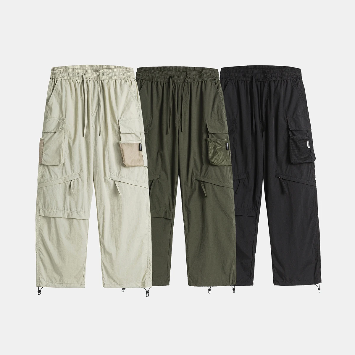 

Cityboy Streetwear Solid Color Multi-pocket Loose Casual Straight Pant Men Outdoor Cargo Pants Unisex Joggers Sweatpant