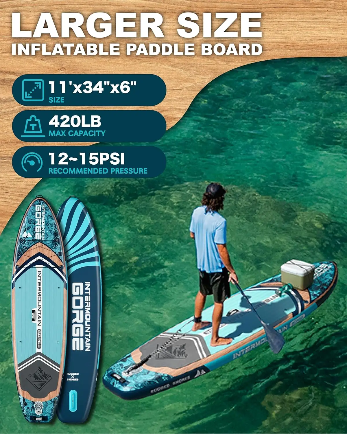 Thumbnail 2 - #2 Trending Inflatable Paddleboards Right Now