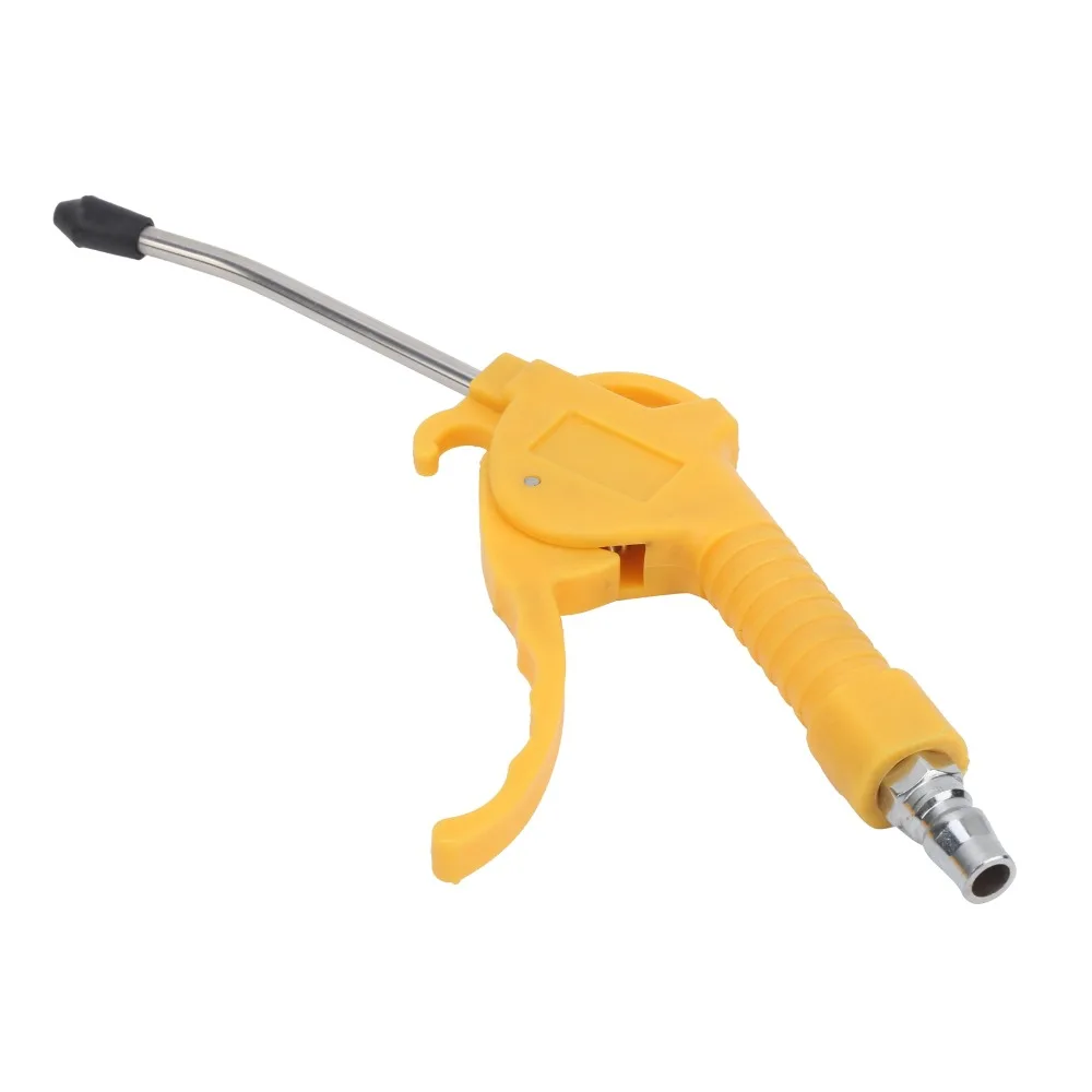 1/2PCS 1/4 inch NPT Pneumatic Dust Blowing Gun Angled Bent Nozzle Short Nozzle Air Pressure Blow Gun Pistol Grip