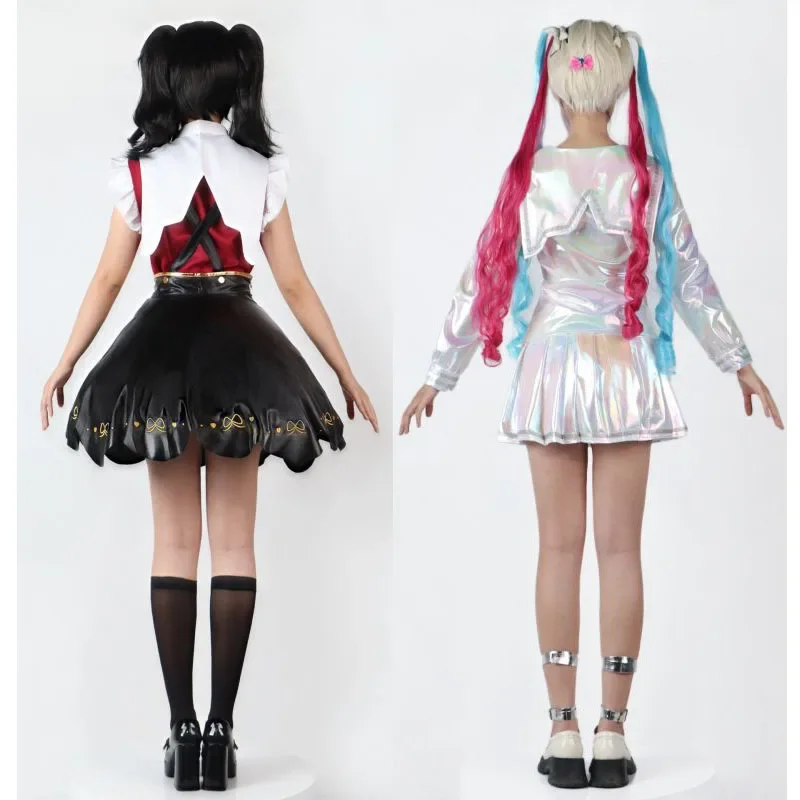 Needy Girl Overdose Ame-chan Cosplay Costume And Wig OMGkawaiiAngel-chan Virtual Anchor JK Uniform Skirts Girl's Sailor Suit