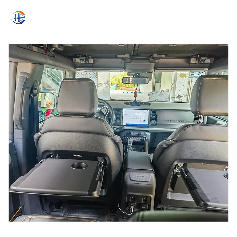 Hot Sale Black Seat Back Folded Table Small Backseat Table Board for Ford Bronco