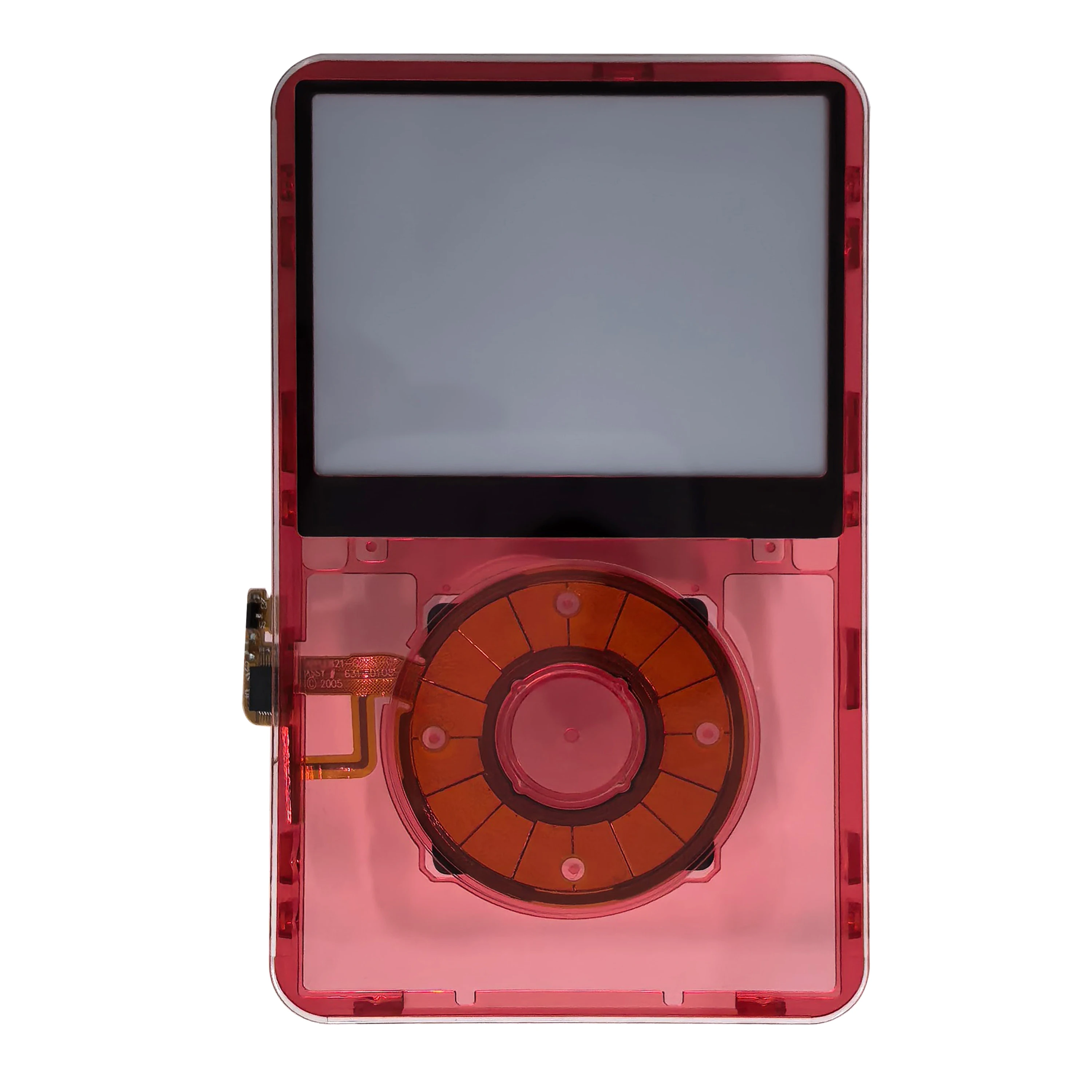 iPod Classic Video 5th 5.5th用 透明フロントフェイスプレート