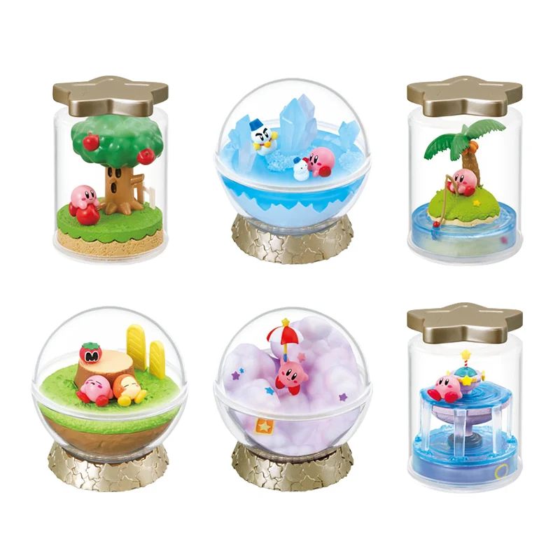 

Original Genuine Kirby CANDY TOY Eco-bottle Collection Dream Spring Story Desktop Miniature Scene Toys for Boys Girls Gift Model