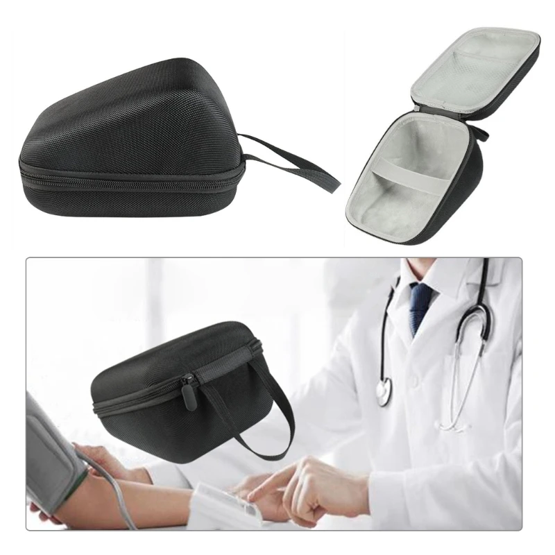 Sphygmomanometer Measuring Instrument Organizers Travel Storage Box Luggage Bags Blood Pressure Monitors Hard Case K1KF