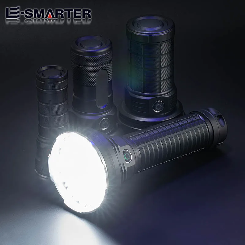 8LED/31LED/55LED High Bright Strong LED Flashlight Powerful 7500lm Tactical Torch Rechargeable Camping Fishing Hunting Lantern