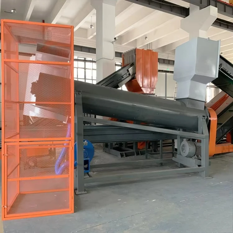 300-2000kg/h Customizable PET Bottle Flakes Recycling Washing Line Plastic Crushing Washing Drying Equipment