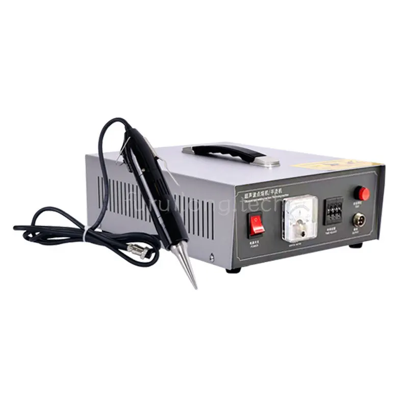 

35K 800W Handheld Ultrasonic Spot Welding Machine PVC PPVC Plastic Welder Flat Ironing Machine AC220V