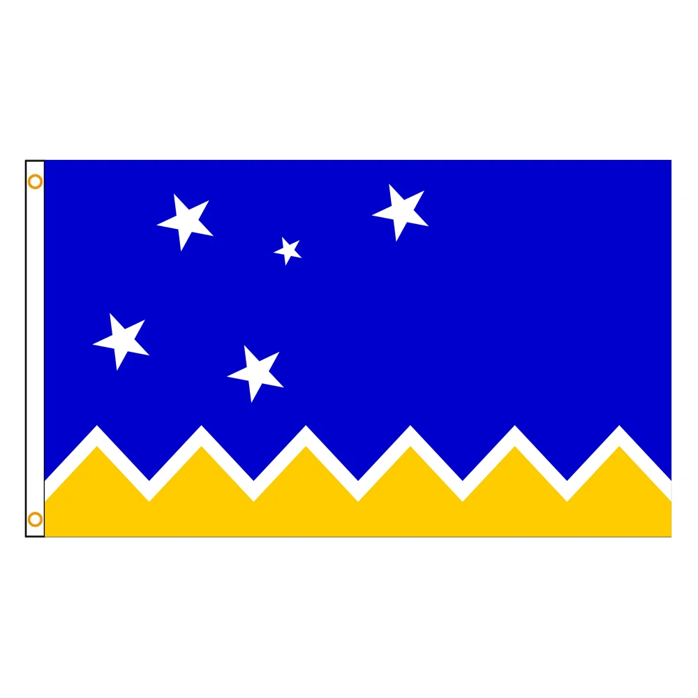 60×90 90x150 120×180CM Magallanes Region Emblem Flag Polyester Printed Banner Tapestry For Decor