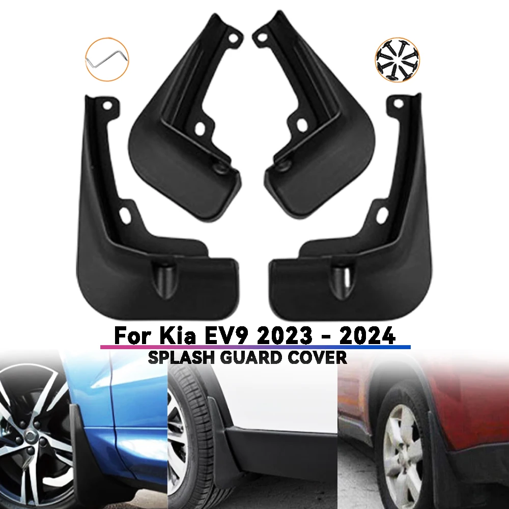 

Автомобильное брызговик для Kia EV9 2023 2024, автомобильные брызговики, аксессуары для крыльев