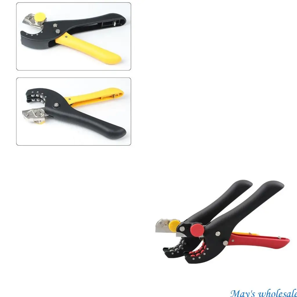 Rotary Wire Stripping Pliers Wide Ranges Wire Cable Peeling Pliers Clamp 10-300mm² Electrician Hand Operated Tools 448A