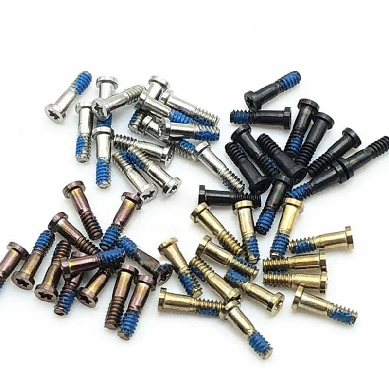 10pcs Bottom Screw Tail Plug 5 Point Star Pentalobe Screws For iPhone 13 12 11 Pro MAX X XR XS MAX Mobile Phone Replace Parts