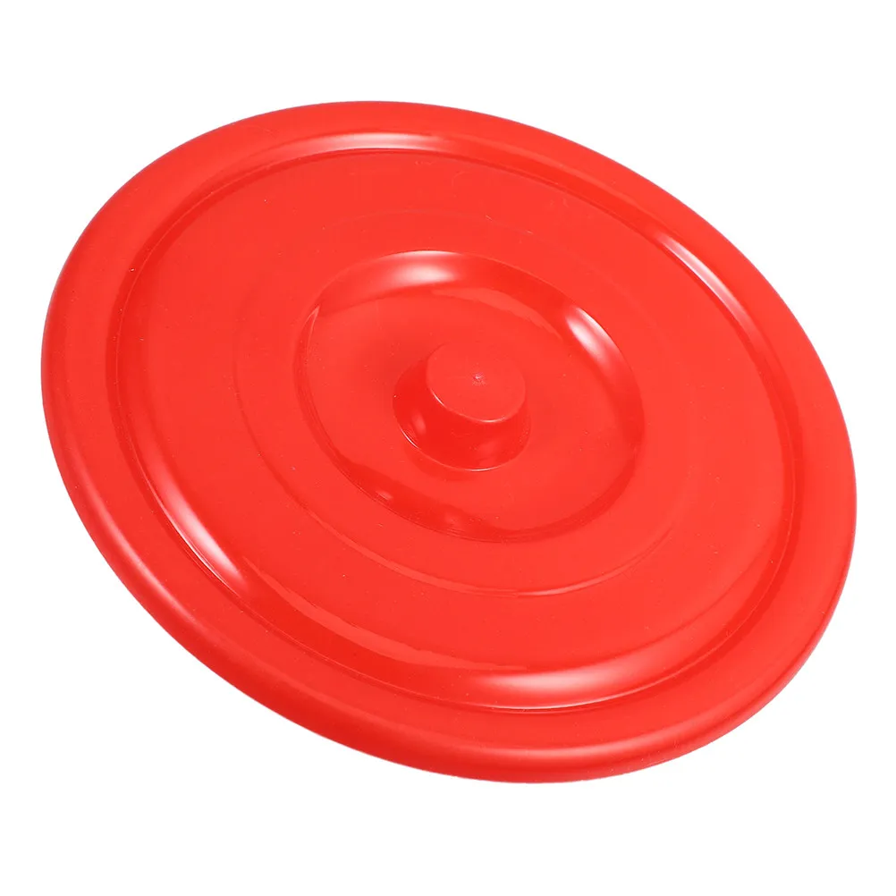 Outdoor Waste Bin Lid for Garbage Can Heavy-duty Bucket Lids Cans Round Trash Large
