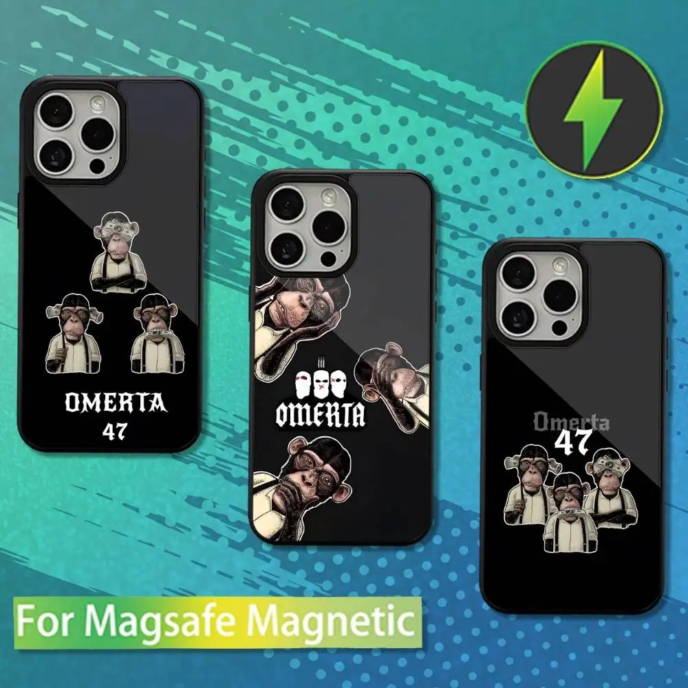 

Singer Maes-47 O-Omerta Phone Case For iPhone 16,17,15,14,13,12,11,Pro,Max,Plus,Mini,Magsafe,Magnetic Wireless Charging Case