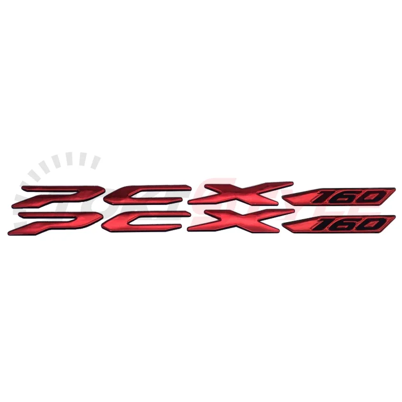 For HONDA PCX160 PCX 160 All Year Decals Stickers Emblem Badge 3D Decal Raised Tank Wheel Tank Decals Applique Emblem
