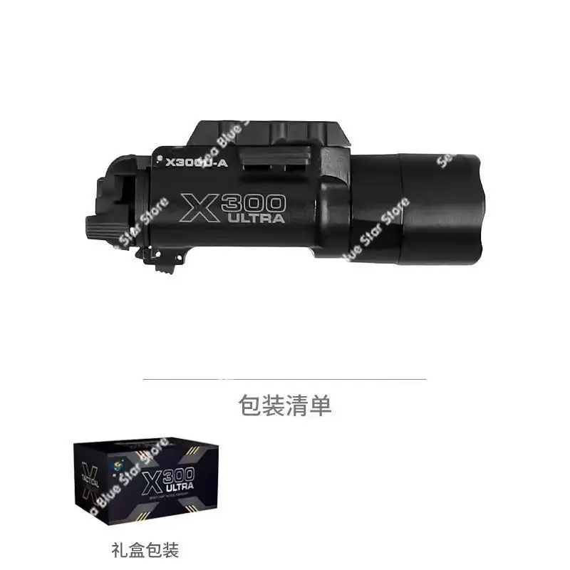 Hot-selling x300 tactical hanging strong light, flashlight LED is suitable for 20mm outdoor lighting