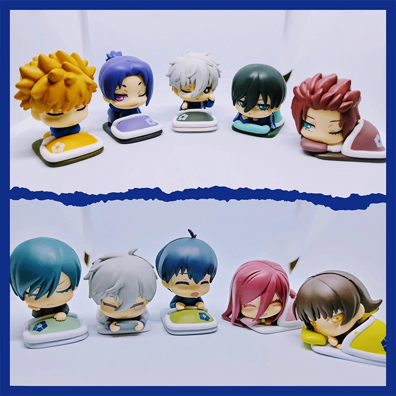 Original STASTO Vol 2 Mikage Reo Rin Itoshi Nagi Seishiro Itoshi Sae Kunigami Rensuke Q Version Action Figure Model Capsule Toy