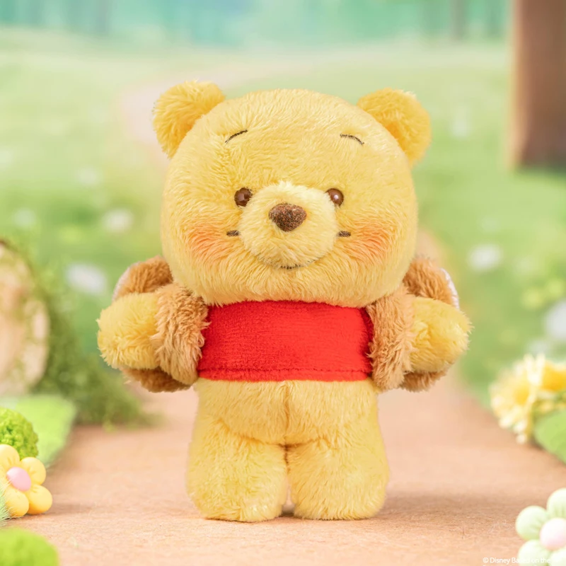 Oryginalna kolekcja Disneya Kubuś Puchatek i Roo Forever Friends Series Pluszowa zawieszka Blind Box Dekoracja torby na prezenty urodzinowe
