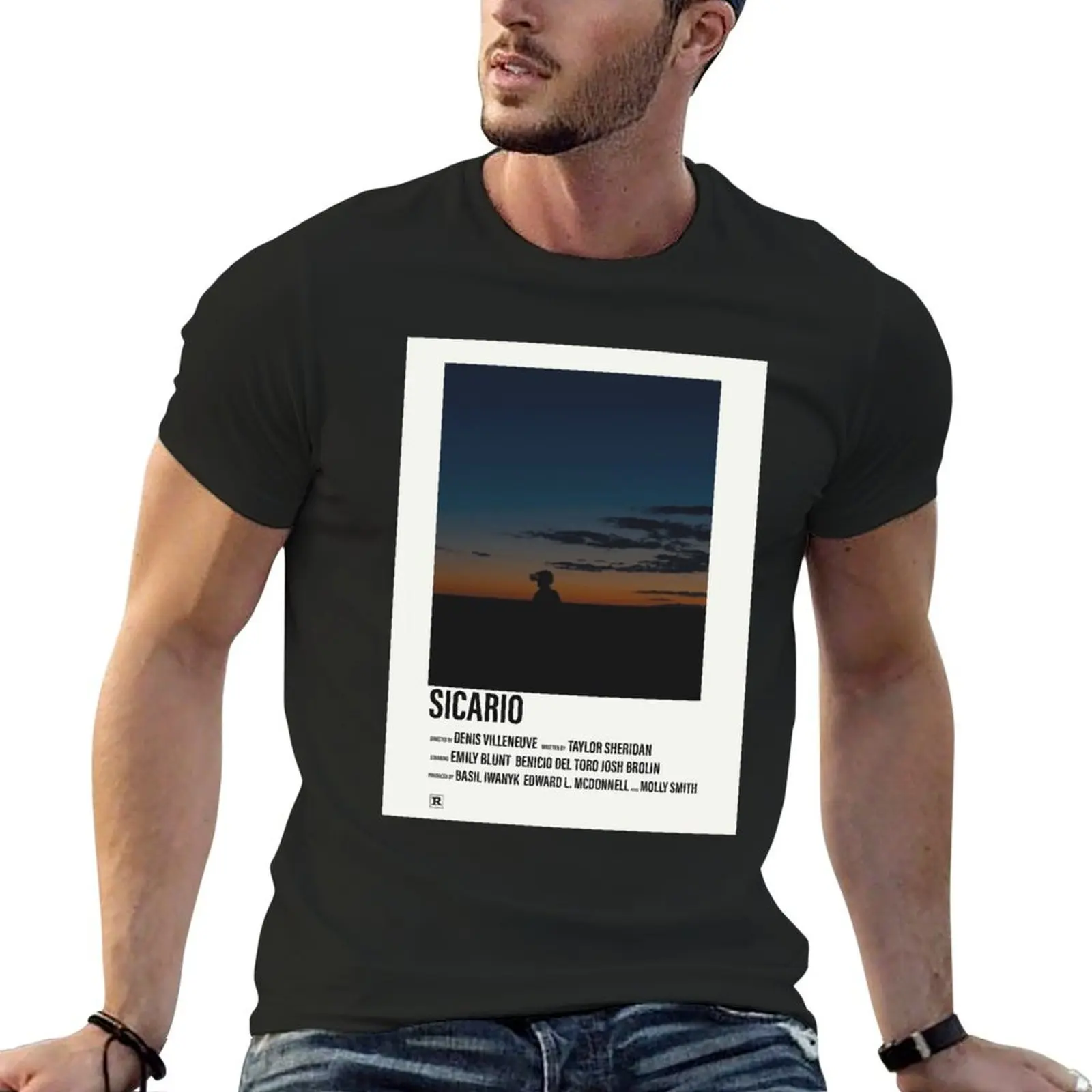 My Favorite People Sicario Movie Actions Poster Women Men T-Shirt boys whites quick-drying mens t shirts casual stylish