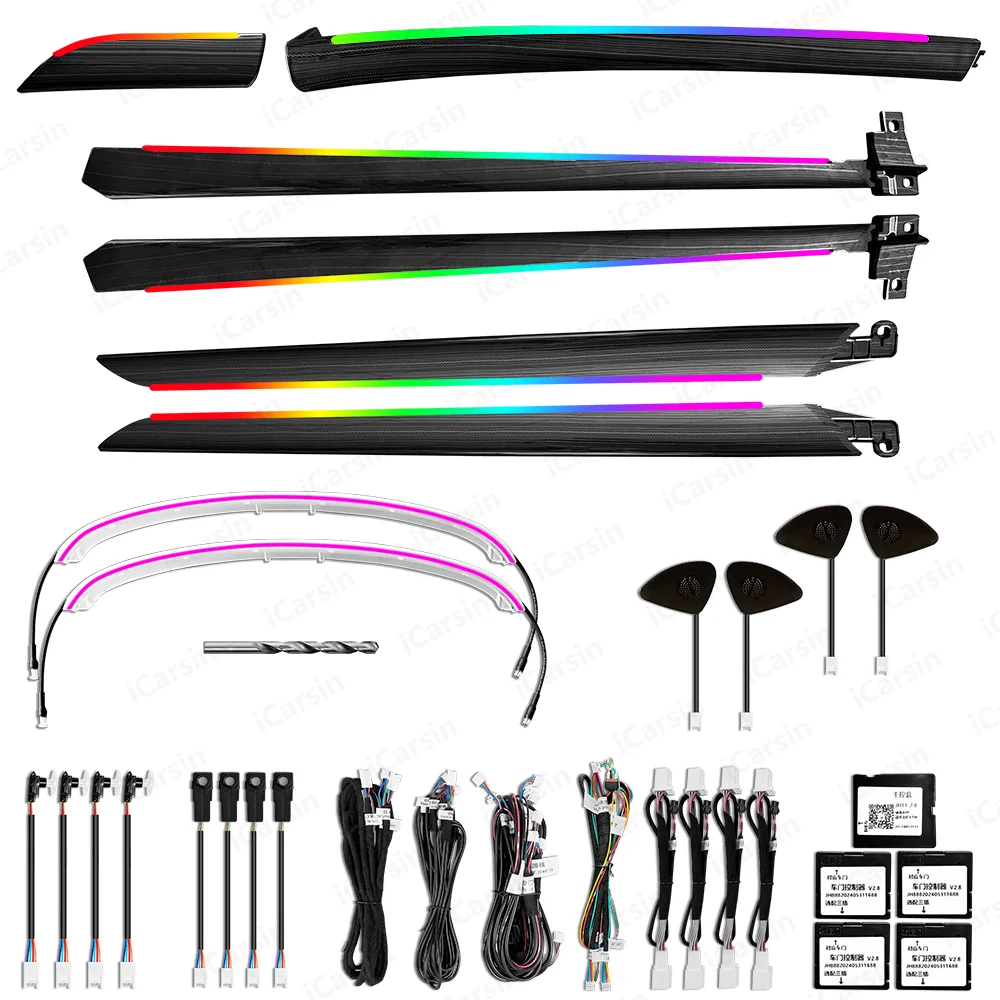 

Upgrade 256 Color Symphony Led Car Interior Ambient Light For Lexus ES 2018-2025 Atmosphere Decoration Strip Accessories