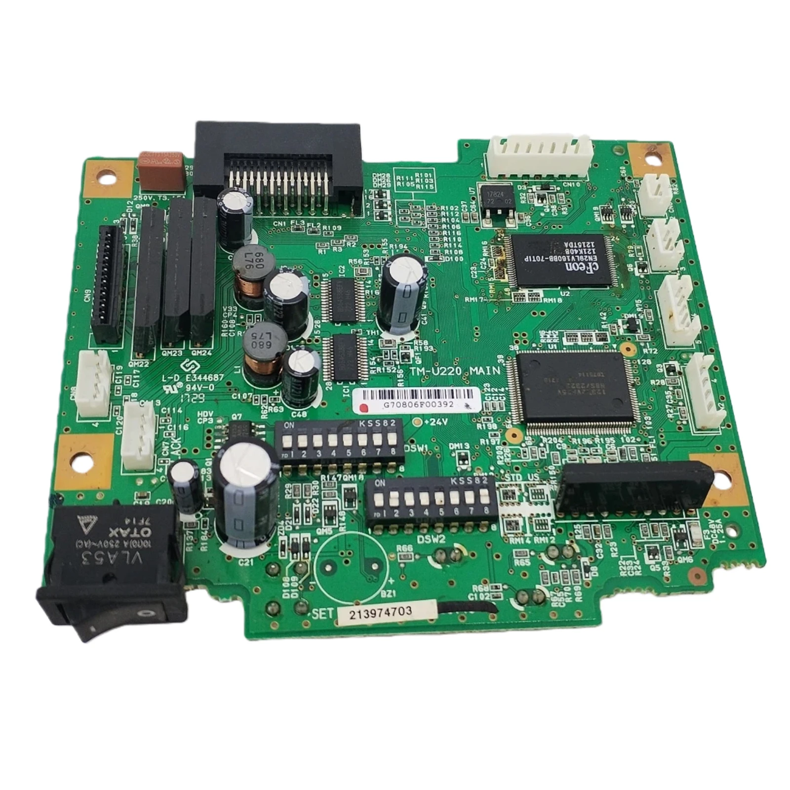 

Основная плата управления (логическая плата) для принтеров EPSON U220B, U220PB, TM-U220B, TM-U220PB, TM U220B, 188B
