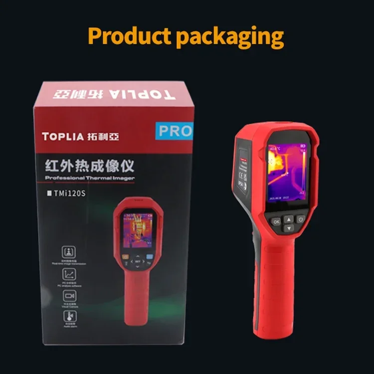 TOPLIA TMi120S 120 x 90 IR解像度サーマルイメージャー ハンドヘルド 10800ピクセル 熱画像カメラ