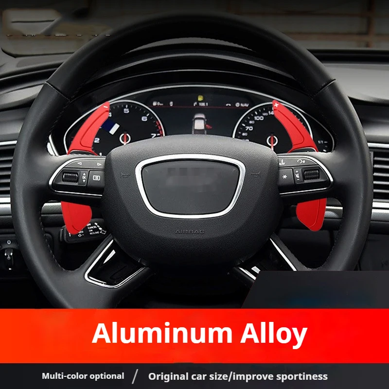 

Для Audi A1 A3 A4L A5 A7 S3 S4 S5 Q2 Q5L SQ5L Q7 TT TTS R8 Q2L Q3 SQ7 Q8 Удлинитель рулевого колеса автомобиля DSG Shift Paddle
