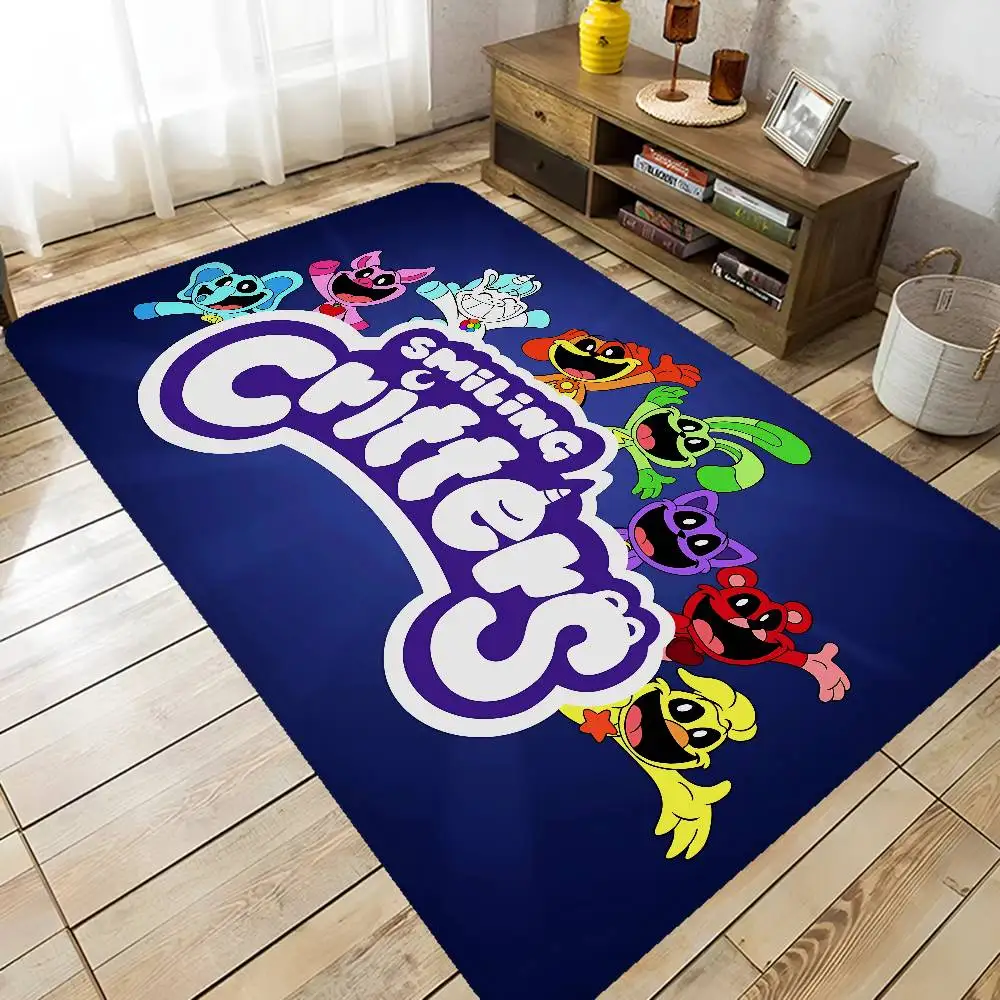 Smiling Critters CATNAP DOGDAY Bath Mat Kids Room Bedroom Decoration Balcony Anti-Slip Doormat Living Room Alfombra