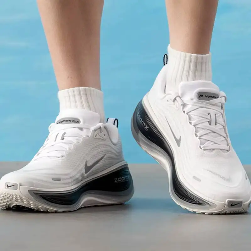 New Nike Vomero Plus Men's 2026 Summer New White Casual Shoes Cushioned Sports Running Shoes II7181-102 - view 3