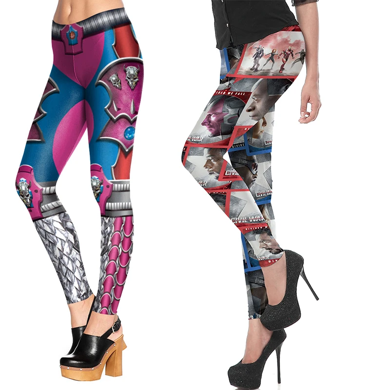 

Fashion Elastic Ankle-Length Print Sexy Yoga Pants Women's Elastic Slim Fit Sport Leggings for Fitness Gym Workout 2025