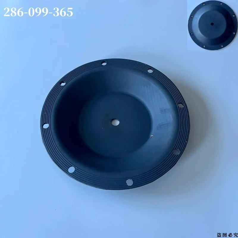 286-099-365 Diaphragm (Suitable for Seko Diaphragm Pump) Black Rubber Diaphragm, Outer Diameter 270mm