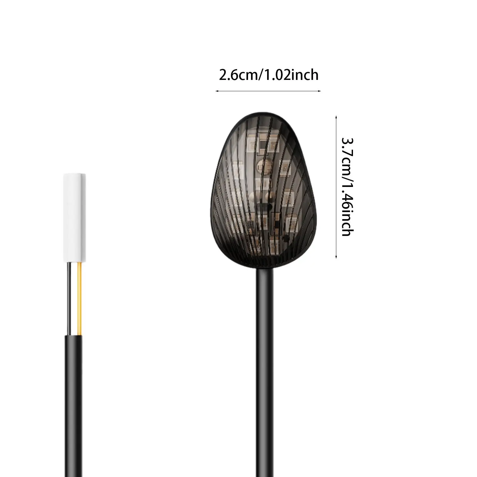 2x LED بدوره أضواء الإشارة مؤشر ضوء في الهواء الطلق استبدال سهلة التركيب ركوب الجمعية لياماها Yzf R1 2002-2008