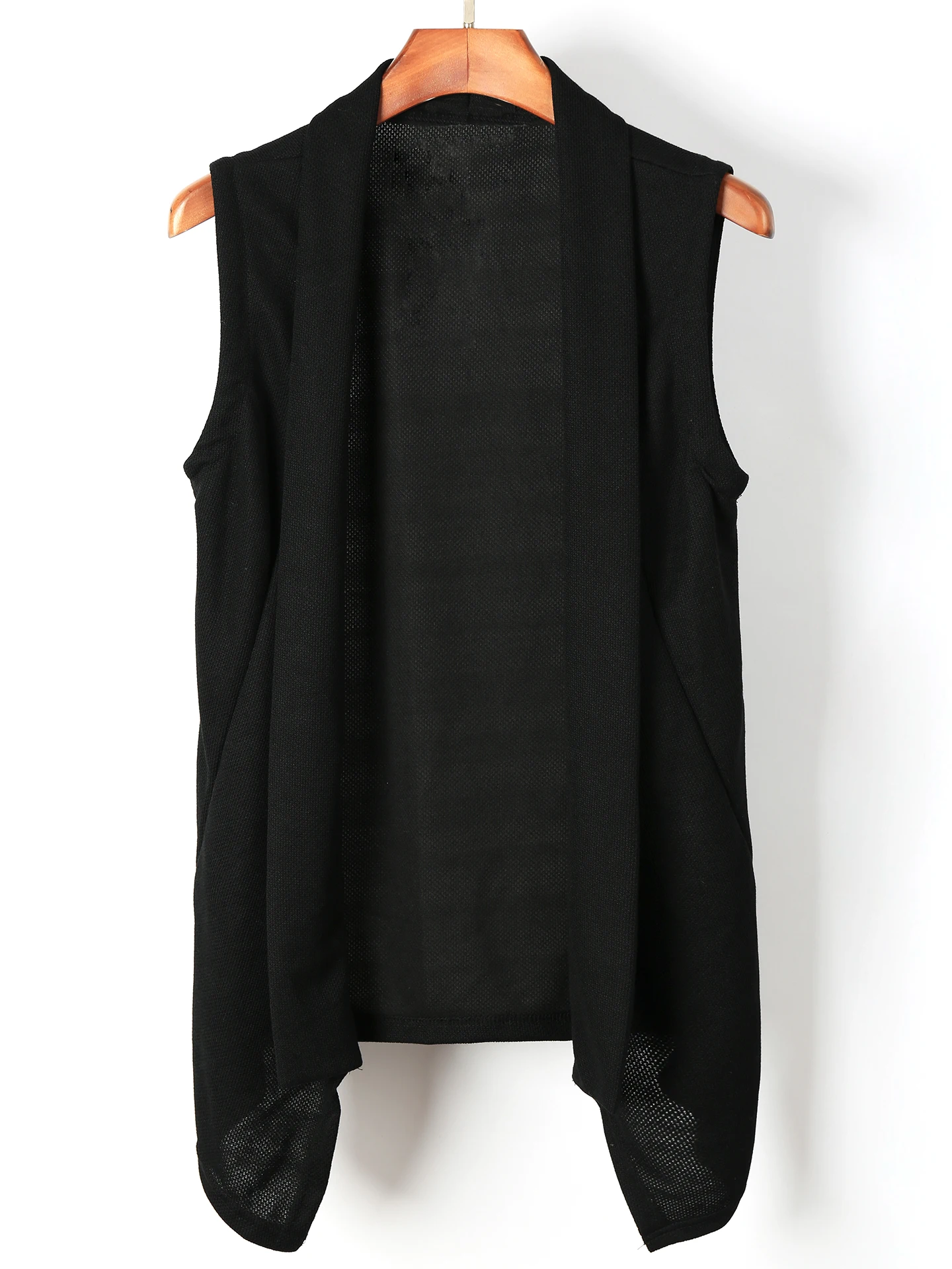 

Весенне-осенний корейский тонкий вязаный кардиган-жилет из смесового хлопка, приталенный, повседневный, модный, верхняя одежда