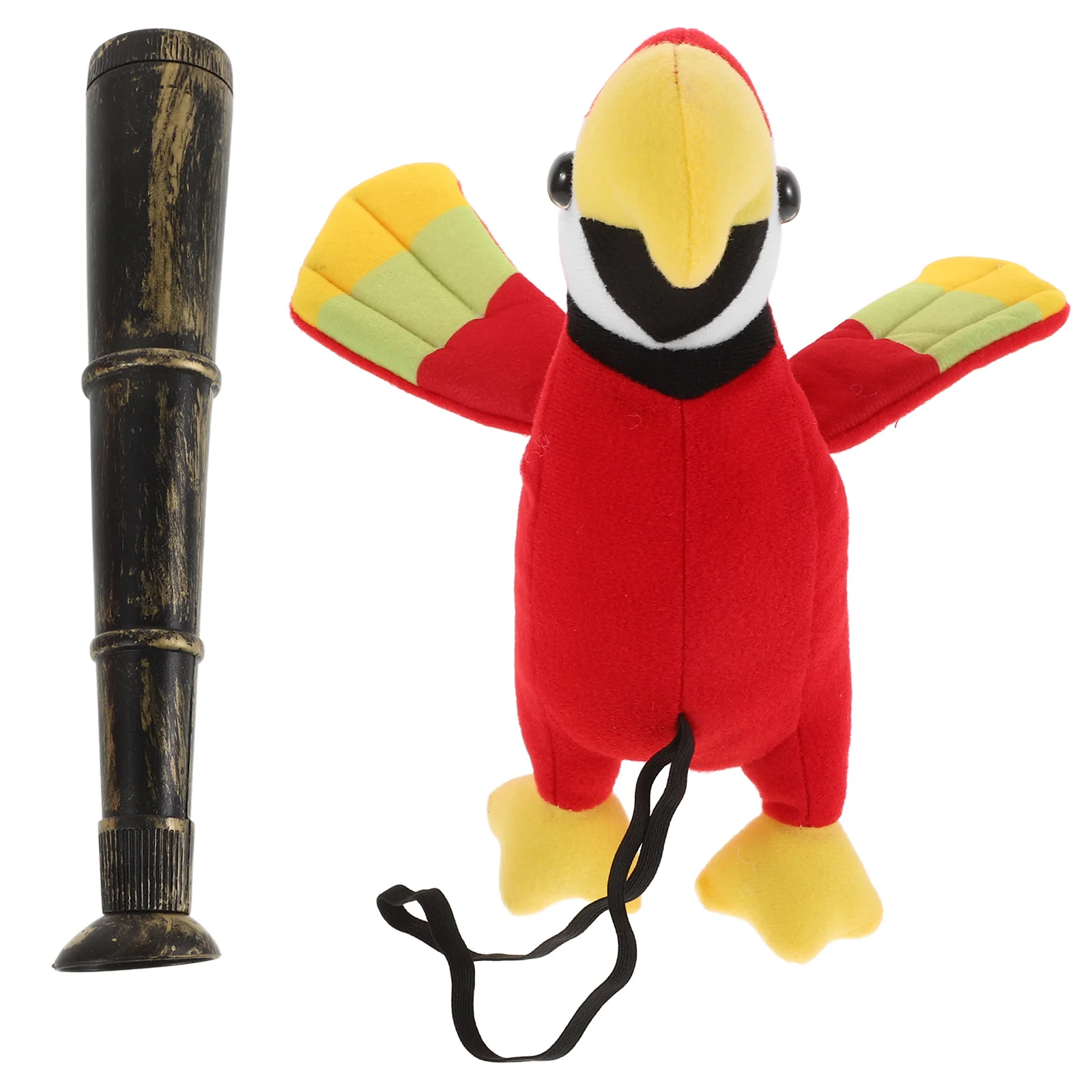 Télescope décoratif de Pirate pour perroquet, accessoires de Costume pour enfants, épaule de fête de Pirate, longue durée, facile à nettoyer, petit