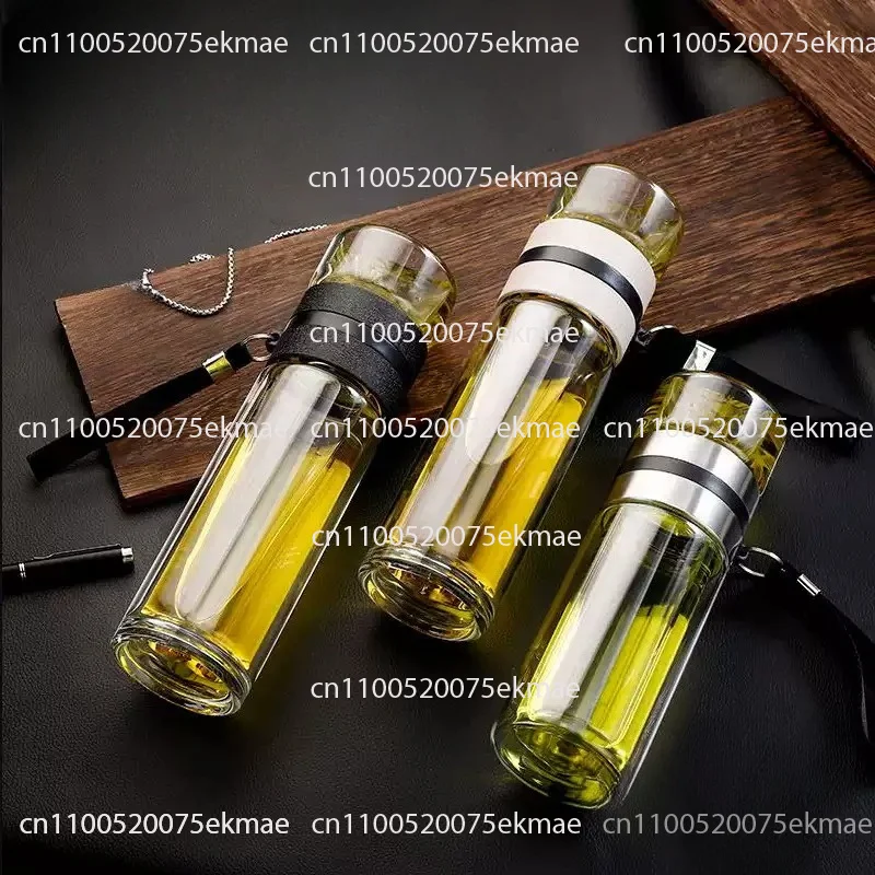 Tea-and-water Separator Cup, Double-layered Tea-brewing Cup, Large-capacity Filtered Water Cup